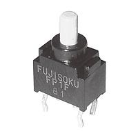 Nidec Components FP2F-2M-Z ສະຫຼຸບສະຫຼຸບ DPDT ປຸ່ມກົດ ultraminiature, ຟັງຊັນ ON - (ON), ເຕີມິນພິບີຊີ
