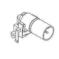 Amphenol LTW MSBS-05PMMR-EE0001 ຕູ້ຕໍ່ສະເມີມມີຕິກວົງກົມ M Series Sensor Connector, M12, B Code, Plastic, 4A, 05 pins, Male Connector, Male Contact, DIP 90