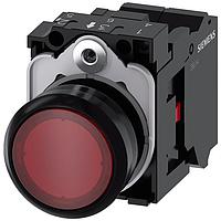 SIEMENS A6X30142000 ປຸ່ມກົດສະແດງແສງສີແດງ ປຸ່ມສະແດງສີແດງມາດຕະຖານ