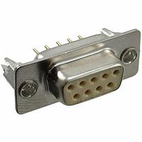 NorComp 772-E09-213R051 Receptacle IP67 Female D-Sub 9 Position Straight Vertical Solder