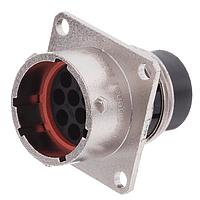 Amphenol SINE Systems RT001412PNH-K ຊຸດຕິດຕໍ່ Sqr Flg Rcpt 12 Pos SZ 14 Pin Kit