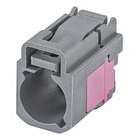 Rosenberger 59Z066-000G ອຸປະກອນເສີມ ກອງພາສຕິກ ຈໍກ ມຸມຂວາ G ສີເທາ