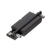 AMP Connectors - TE Connectivity 5748981-1 ຮອບຮອງ AMP III RCPT 25P RA 318 FFSCRL