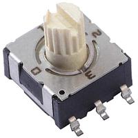 CTS Electronic Components 220AMC04R Rotary Switches 4 position SMD Gull Wing Knurled