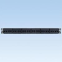 Panduit CP24688BL ກະດານຕໍ່ສາຍ Coupler Patch Panel Cat 6 Flat 24 Por