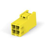 AMP Connectors - TE Connectivity 1-368587-4 ຮອງສະໜອງສະເພາະ & ຮອງສາຍສະເພາະ PDL 4P CAP 3.96 D/R F/H(GWT) Y