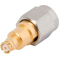 Amphenol SV Microwave SF1129-6154 ຕົວແປ RF - ລະຫວ່າງຊຸດ SMA ຜູ້ຊາຍ ເປັນ SMP ຜູ້ຍິງ