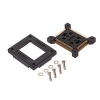 Yamaichi Electronics IC149-080-021-B5 ປະຕິບັດ Prototype Socket 80-PIN 0.8MM PITCH QFP IC SKT W/PINS