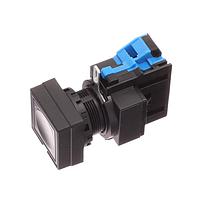 IDEC HW2B-M1F10-B ປຸ່ມກົດດັດ 22mm ສີດຳ