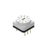 Wurth Elektronik 428527320911 ສະຫນັບສະຫນູນການຫຼຽນສົດ WS-ROSV Rot Swi IP67 10Pos Hor Ivory