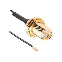 Linx Technologies - TE Connectivity CSJ-RGFB-200-MHF3 ສາຍສັ້ນ RF RP-SMA ເຖິງ MHF3 200mm 0.81 OD