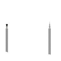 GCT (Global Connector Technology) CAB611RF-250-0/0/0-E ການປະກອບສາຍ RF I-PEX MHF 5L ປລັກ 1.13mm ສາຍສີເຫຼືອງ ຕອນຕັດງ່າຍ, ຍາວ 250mm
