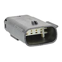 Molex 33481-4402 ຕົວເຊື່ອມ MX150 Mat-Sealed Male Conn, SR, 4Ckts, Key B, ສີເທາອ່ອນ