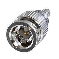 Trompeter / Cinch Connectivity Solutions UPL250-004 ຕົວເຊື່ອມ Mini-BNC Plug STR 75 Ohm Full CRMP