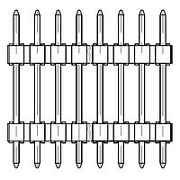 Amphenol FCI 54121-506040640LF Headers BERGSTIK-54121-506040640LF