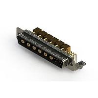 EDAC 629-13W6240-7T3 ຕູ້ຕິດຕໍ່ D-Sub ປະສົມມຸມຂວາ ຕູ້ຕິດຕໍ່ພະລັງງານ Combo D-Sub