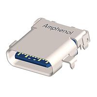 Amphenol Commercial Products 12401698E4#2A ຕົວເຊື່ອມ USB Type C USB TYPE C RCPT R/A ກາງຕຳແໜ່ງຄູ່ SMT