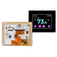 Riverdi RVT35HHBNWC00-B ຈໍ TFT LCD EVE4 3.5", HB, IPS, BT817Q, CTP, ການຜູກຕາມແບບ optical, uxTouch, ຕ້ານ UV