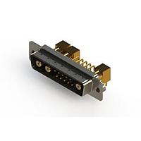 EDAC 629-13W3240-7N2 ຕູ້ຕິດຕໍ່ D-Sub ປະສົມມຸມຂວາ ຕູ້ຕິດຕໍ່ພະລັງງານ Combo D-Sub