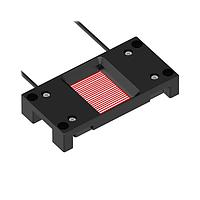 Banner Engineering PFCVA-34X25-S ຊຸດຜະລິດຕະພັນ Expert Series - ຕົວນັບວັດຖຸນ້ອຍ ເສັ້ນໃຍແບບເປັນເລື່ອງພລາສຕິກ, ໂມດ Opposed; ຂະໜາດເສັ້ນໃຍ: 16 x 0.25 mm; ຄວາມຍາວເສັ້ນໃຍ 2 m; ອາເຣຍ; ການສິ້ນສຸດ T5