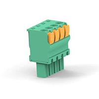 AMP Connectors - TE Connectivity 1986722-2 ປລັກ 3.81MM L/HAND 2 POS STR SPRING PLG