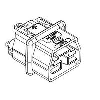 Anderson Power Products 2007G2-BK ປຸ່ມຮັບ ULTRA SHT RCPT W/CNT 1.2MM PANEL BULK