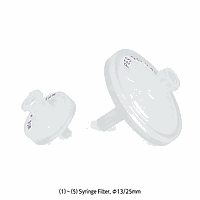 DaiHan DH.Fil3063 ຕອງກັບ, ເຊີງ, PVDF, ສະອາດ, ກະຕຸ້ນນ້ຳ, 0.22㎛, Ø13mm