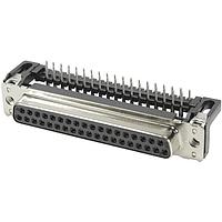 HARTING 09664136602 ຕູ້ຕໍ່ D-Sub - ຄວາມໜາ້ສະດັງມາດຕະຖານ DSUB SV FEM SSDP ANG73-284 37P