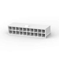 AMP Connectors - TE Connectivity 2-1586491-0 Shrouded 20P DUAC 94V2 W0/PEG WO/DH LF