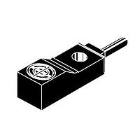 Omron Automation and Safety E2S-W23B 1M ອຸປະກອນສັງເກດຄວາມໃກ້ PROX SQ 2.5mm ດ້ານໜ້າ NPN-NO ALT