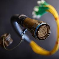 Radiall F727003500 ປຸ່ມຮັບ LC SIMPLEX MM PLUG ສາຍສະຕຣັກ 1.8-2 mm