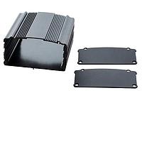 Bud Industries EXT-9164 ກອງຫຸ້ມອະລູມິນິມອອກແບບດຽວພ້ອມແຜ່ນ (1.8 X 3.5 X 3.9 ນິ້ວ)