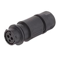 Amphenol SINE Systems RTS1BS14N2S03 ຕູ້ຕໍ່ຕ່າງ Inline Receptacle 2+2 POS SZ 14 Socket