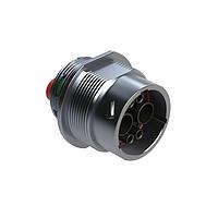 Amphenol SINE Systems AHDM04-18-06SN ຕົວເຊື່ອມຕໍ່ 6 ຕຳແໜ່ງ, ຂະໜາດ Soc 18, ການດັບກວ້າງ