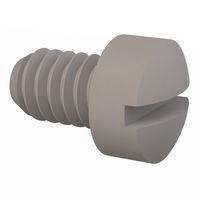 Essentra Components 012520F037 ກຸ່ມສະກຸນເຄື່ອງຈັກ Fillister Slotted Screw, 1/4-20 Thread, 3/8 Lg