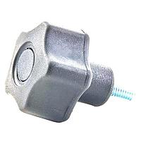 Essentra Components 497471 ປຸ່ມສາມແຂ້ວ TRIANGLE KNOB M8 x 20mm STUD