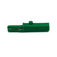 Mueller BU-161-5 ອຸປະກອນເຊື່ອມຕໍ່ RF ຄລິບຈອກກະດານທີ່ມີປົກກະຕິກັບປະຕູ 4MM ສີຂຽວ