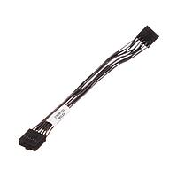 Molex 219658-1122 ການປະກອບສາຍສະເພາະຮູບສະແກນສີ່ແກ້ວ ຍິງ-ຍິງ (OTS) Cbl Assy Dual Row 150mm ການຄຸມຄອງດ້ວຍການຊຸດດິນ 12 Ckt ສີດໍາ