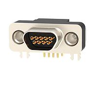 NorComp 581-M09-213L461 ຂໍ້ມູນ Micro-D D-Sub Connectors Female Miniature D-Sub 9 Position Right Angle Vertical Solder