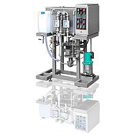 GlobeCore USB-1L ອຸປະກອນຫ້ອງທົດລອງ Biodiesel (1 m3/h; 4,5 kW)