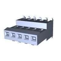 AMP Connectors - TE Connectivity 3-641199-5 ການປະກອບ Receptacle 05P MTA100 CONN ASSY WHT LF