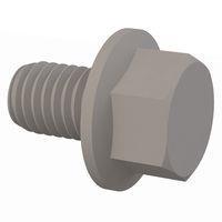 Essentra Components 0350013075FXM225 ບອລດຮອບຫົວແຮມ Hex Flange, 1/2-13 Thread, 3/4 Lg