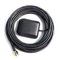 Abracon APAMPG-130 ເຄື່ອງຮັບສະຫນອງສຽງສຽງພາຍນອກ Active Antenna External Puck Magnetic Mount SMA Male