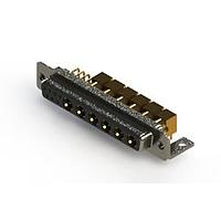 EDAC 630-13W6240-7TC ຕູ້ຕິດຕໍ່ D-Sub ປະສົມມຸມຂວາ ຕູ້ຕິດຕໍ່ພະລັງງານ Combo D-Sub