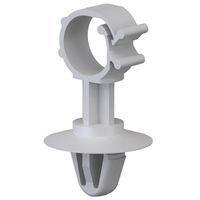 Essentra Components SCC-SE-12-19 ຄລັມປ໌ສາຍສະແຕນດອຟ, ຄລັມປ໌ຊ່ອງຫຼີ້ນ, ຊີ້ນຫຼີ້ນ 12 mm, ທຳມະຊາດ