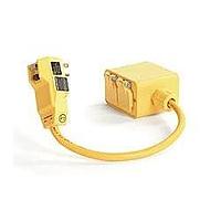 Molex 1301530081 ສາຍ GFCI 15A GFCI PLUG ມີປຸ່ມຄູ່ DUPLEX