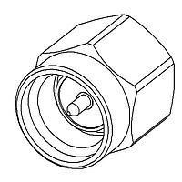 Radiall R404N05000 ອຸປະກອນສິ້ນສຸດ RF TERMINATION: SMA M 18 GHZ 1W