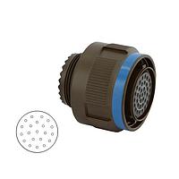 Eaton Souriau-Sunbank D38999/26WH21BA ປລັກ 8D 21C 21#16 SKT PLUG