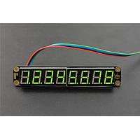 DFRobot DFR0646-R ບອດສະແດງຜ່ານຈໍ On Screen Display Boards Gravity: 8-Digital LED Segment Display Module (ສີແດງ)