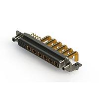 EDAC 630-13W6650-4ND ຕູ້ຕິດຕໍ່ D-Sub ປະສົມມຸມຂວາ ຕູ້ຕິດຕໍ່ພະລັງງານ Combo D-Sub